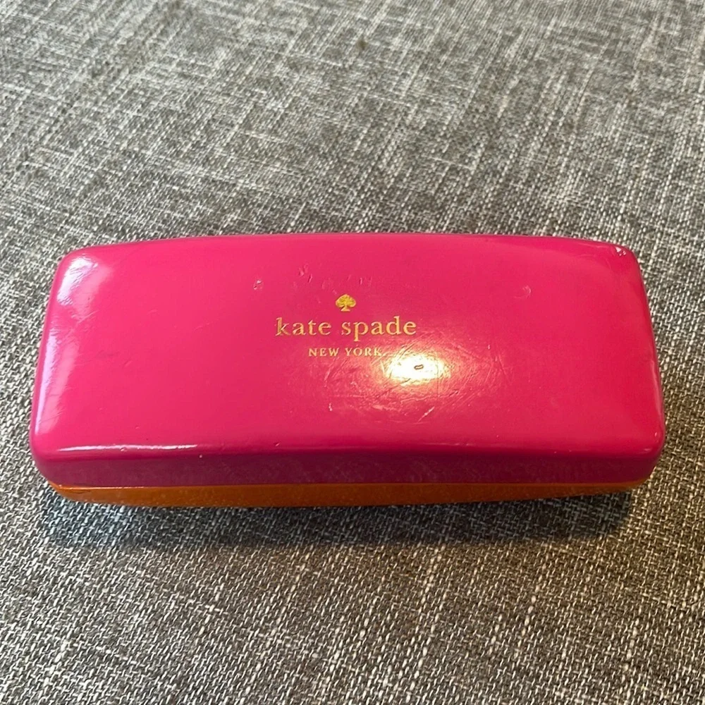 Kate Spade New York Sunglasses Case, Pink/Orange